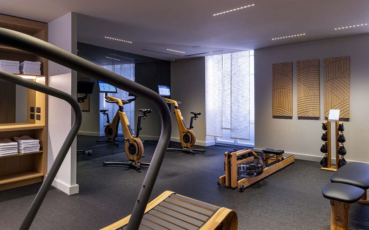 Salle fitness hotel Maison Rouge Strasbourg