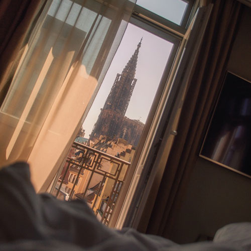 Chambre hôtel 5 étoiles à Strasbourg